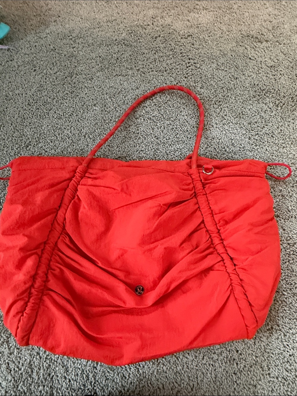 lululemon Ruched Tote Bag 24L Red